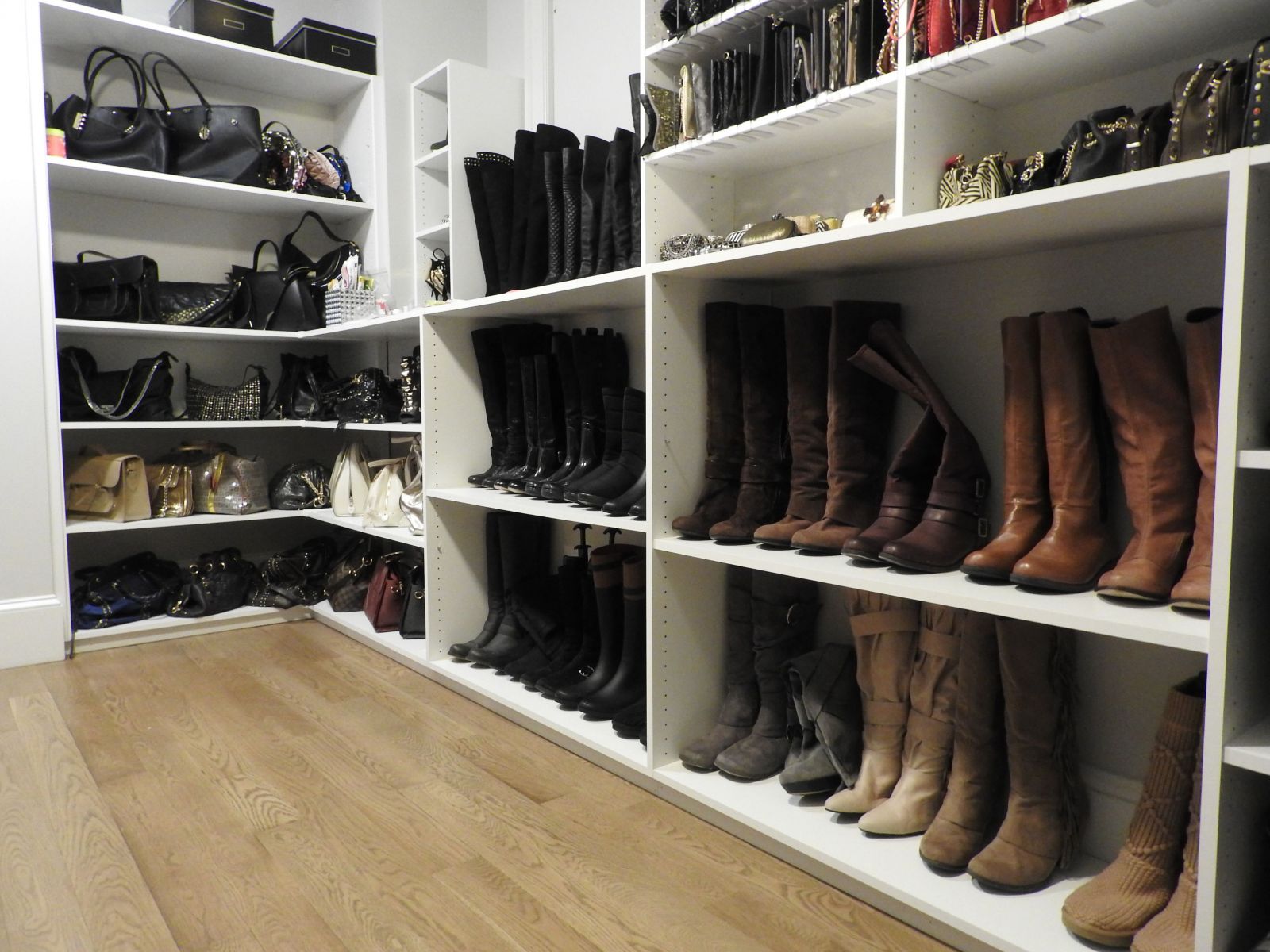 Custom Shoe Organization & Storage for Closets