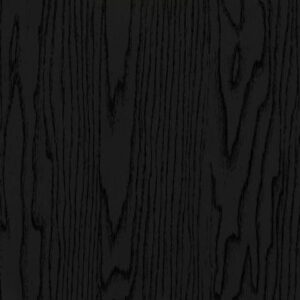 Close-up of a dark, black wood grain texture with visible natural lines and patterns running vertically across the surface.